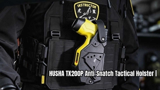 HUSHA présente un nouvel étui tactique anti-arrachement pour le TX200P