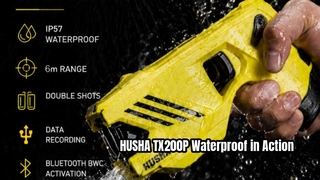 HOUSHA TX200P | Étanche en action
