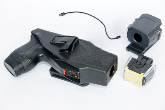 acheter Arme à énergie conductrice HUSHA TX100P avec tension de sortie de 55 KV, étanche IP57 et batterie rechargeable de 7,4 V pour les forces de l'ordre fabrication en ligne