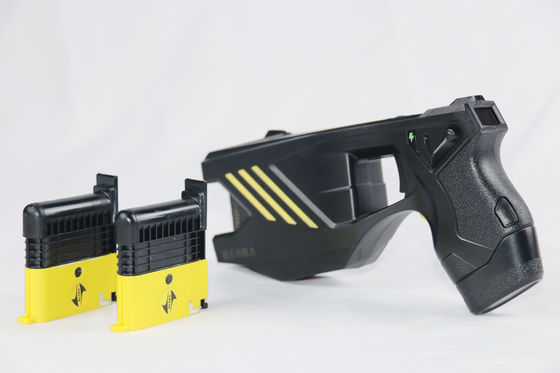 HUSHA TX200P Double Shots Stun Gun avec IP57 étanche et 55KV de sortie de tension pour les forces de l'ordre