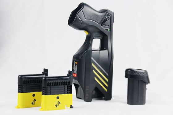 HUSHA TX200P Pistolet électrocutant IP57 imperméable à l'eau avec double cartouche et affichage numérique pour les forces de l'ordre