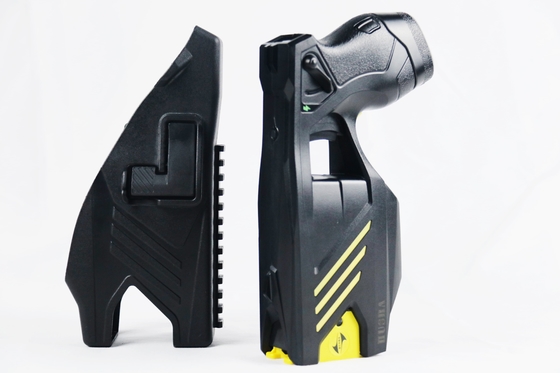 Pistolet électro- électrique noir non létale pour les services de police
