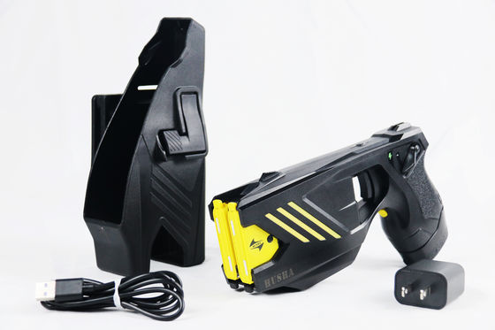 Pistolet de choc HUSHA imperméable à l'eau IP57 avec double cartouche et tension de sortie 55±5KV pour les forces de l'ordre