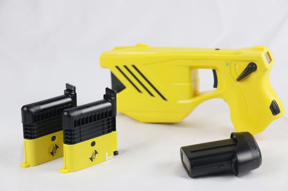 HUSHA TX200P multi-fonctionnel pistolet de stun avec 5 mètres de portée efficace cartouches doubles et IP57 étanche