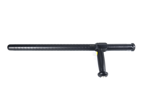 Baton de police de sécurité rechargeable de type T avec indicateur lumineux et bouton de choc électrique